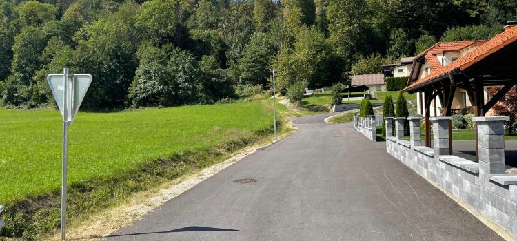 Ureditev cest in cestne infrastrukture